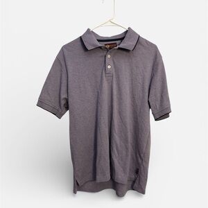 IZOD Men's Charcoal Polo Shirt